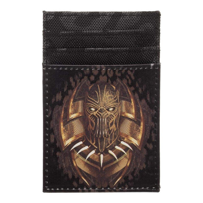 Black Panther Killmonger Front Pocket Wallet - Kryptonite Character Store