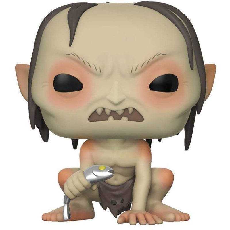 Cargue la imagen en el visor de la galería, ¡Funko POP! Películas: El Señor de los Anillos - Gollum con Pez con Estuche Protector Pop Box (Edición Limitada - Chase)
