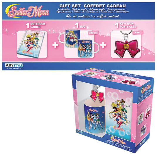 Set de regalo Sailor Moon (3 piezas) 