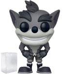 Funko POP! Games: Crash Bandicoot - Crash Bandicoot Black and White with Pop Box Protector Case (Limited Edition - Chase)