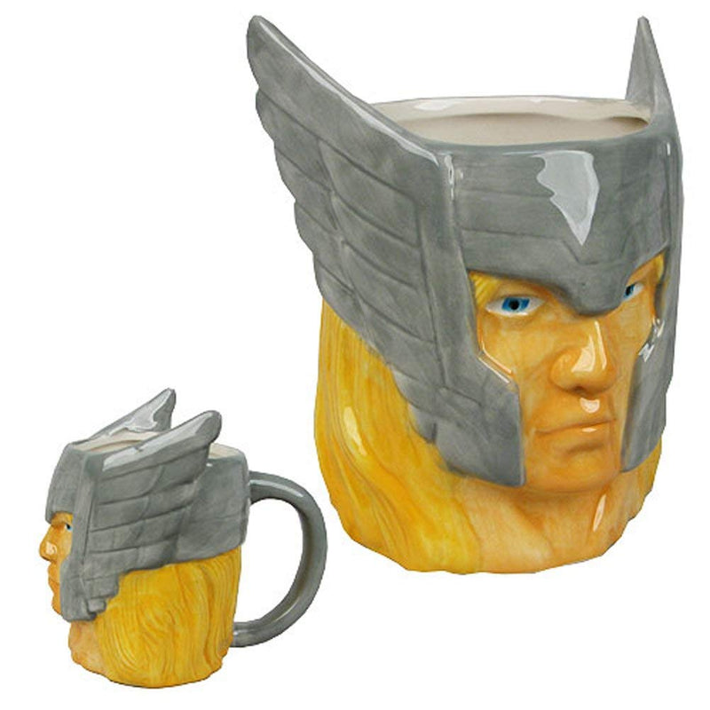 Officially Licensed Marvel Superhero Molded Mugs 16oz - Thor