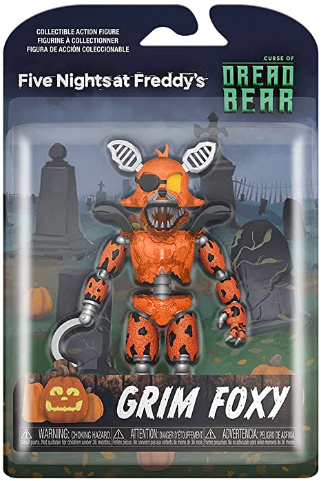 Cinco noches en Freddy's: Dreadbear - Figura de acción Grim Foxy