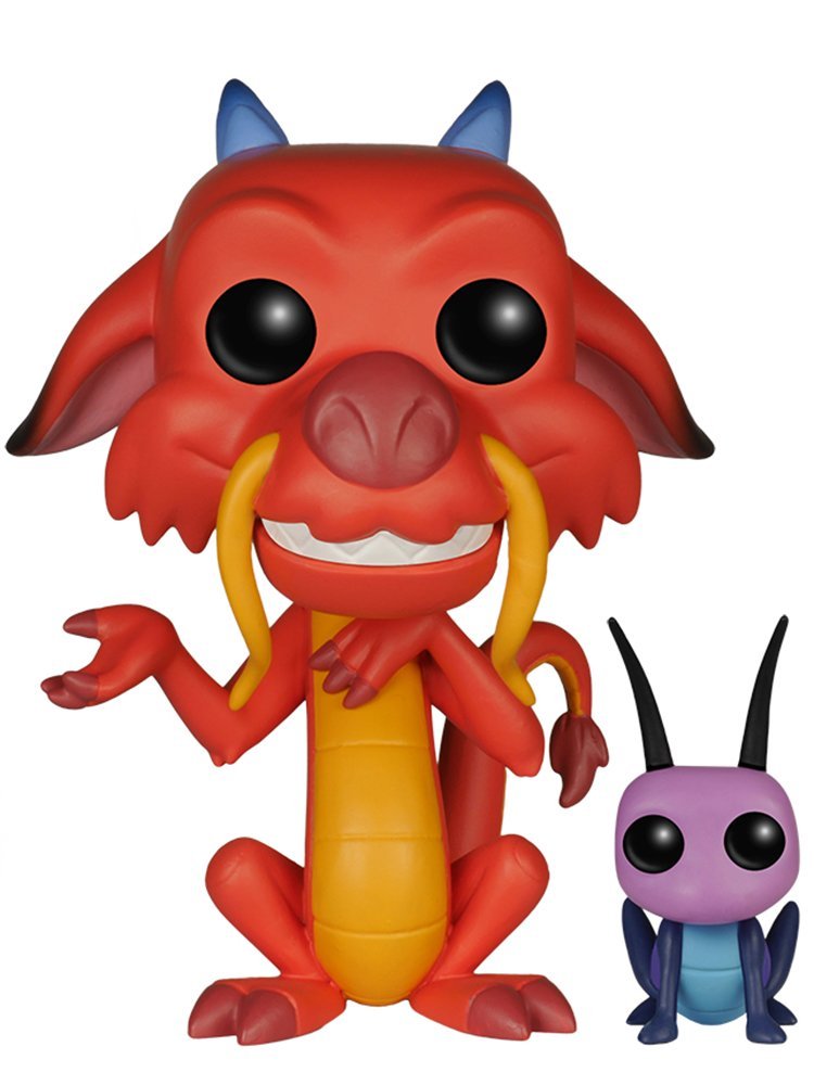 Funko Mulan Mushu and Cricket Pop Vinyl Figure - Kryptonite Character Store
