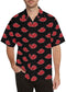 Naruto: Shippuden - Akatsuki Cloud Allover Print Woven Button-up Shirt