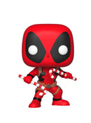 Marvel Holiday Deadpool w/Candy Canes Funko Pop Vinyl Figure