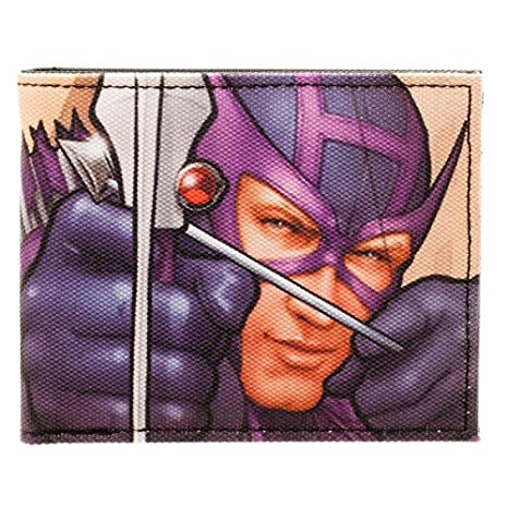 Hawkeye & Thor Canvas Bi-Fold Wallet - Kryptonite Character Store