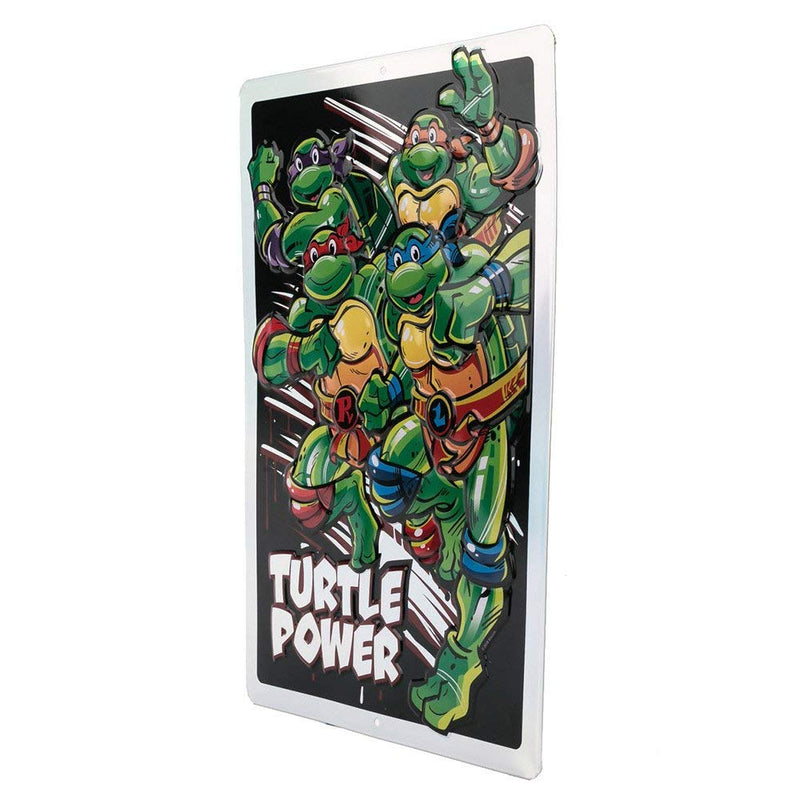 Teenage Mutant Ninja Turtles Embossed Metal Sign