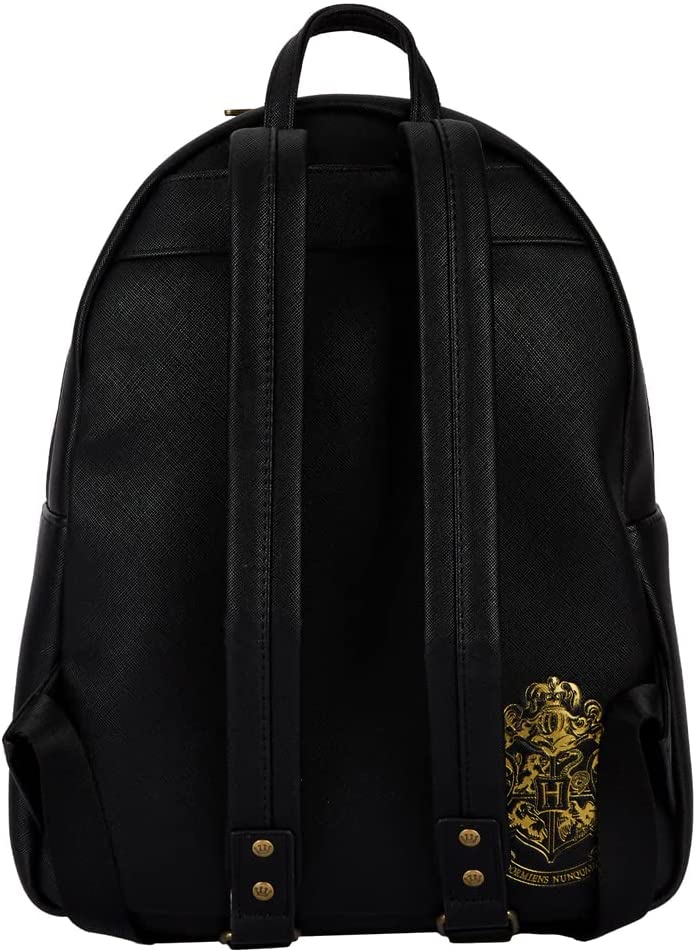 Load image into Gallery viewer, Loungefly Harry Potter - Trilogy Triple Pocket Mini Backpack
