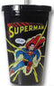 DC Comics SUPERMAN 16oz Insulated Tumbler w/ Lid & Straw - Kryptonite Character Store