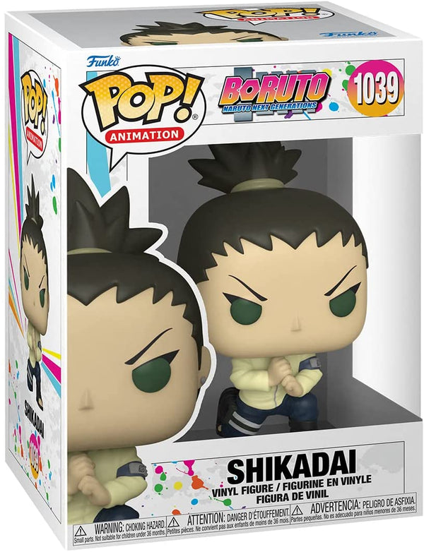 Funko POP! Animation : Boruto Naruto Nouvelles Générations - Shikadai 