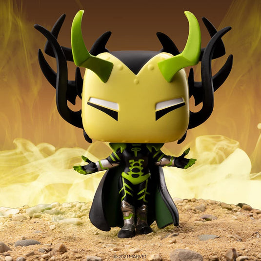 ¡Funko POP! Marvel: Infinity Warps - Señora Hel