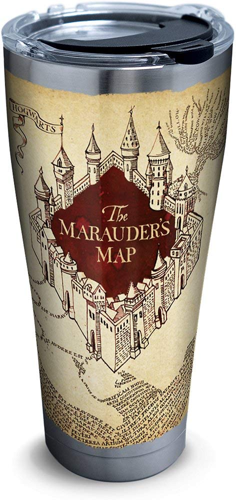Harry Potter: Marauder's Map 30 oz. Stainless Steel Tervis Tumbler- Kryptonite Character Store