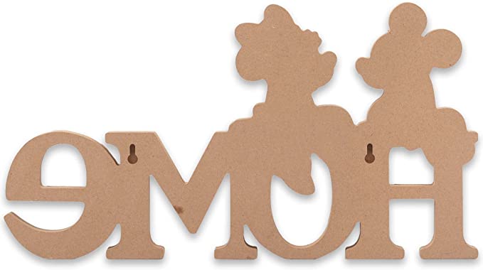 Disney: Mickey & Minnie Mouse - Home Chunky Wood Tabletop Decor