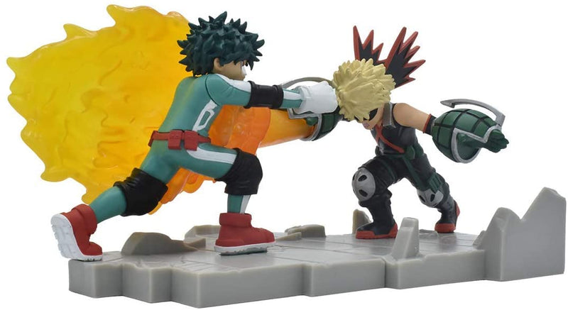 Cargue la imagen en el visor de la galería, My Hero Academia: Mega Craftable - Deku vs. Figura Bakugou
