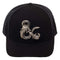 Dungeons and Dragons Snapback Hat with Metal Ampersand Artwork - Kryptonite Character Store