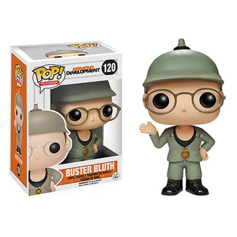 Funko POP Television: Arrested Development Buster Bluth Good Grief Vinyl Bobble Head - Kryptonite Character Store
