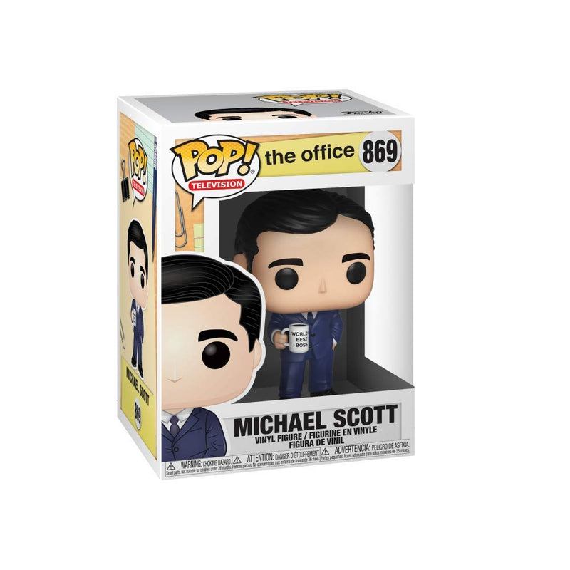 Cargue la imagen en el visor de la galería, The Office - Michael Scott Pop TV Vinyl Figure - Kryptonite Character Store
