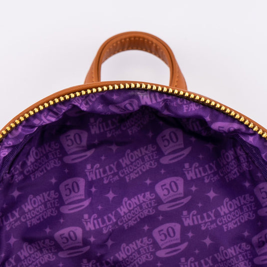 Loungefly Charlie and the Chocolate Factory - 50th Anniversary Mini Backpack