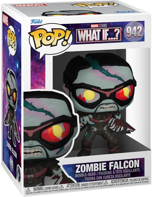 ¡Funko POP! Marvel: ¿Y si? T2 - Halcón Zombi