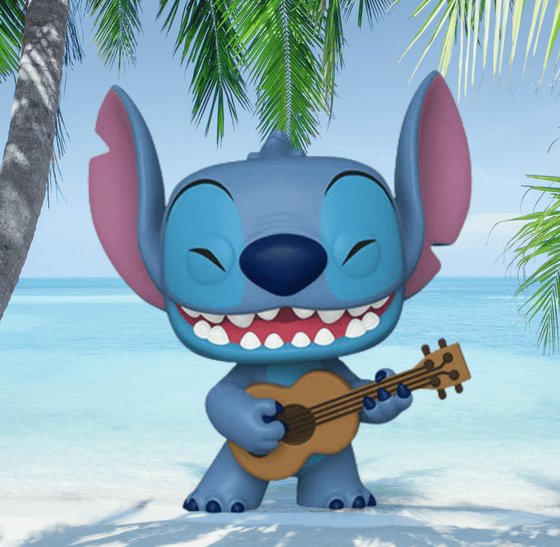 Chargez l&#39;image dans la visionneuse de la galerie, Funko POP! Disney : Lilo &amp; Stitch – Stitch avec Ukelele 
