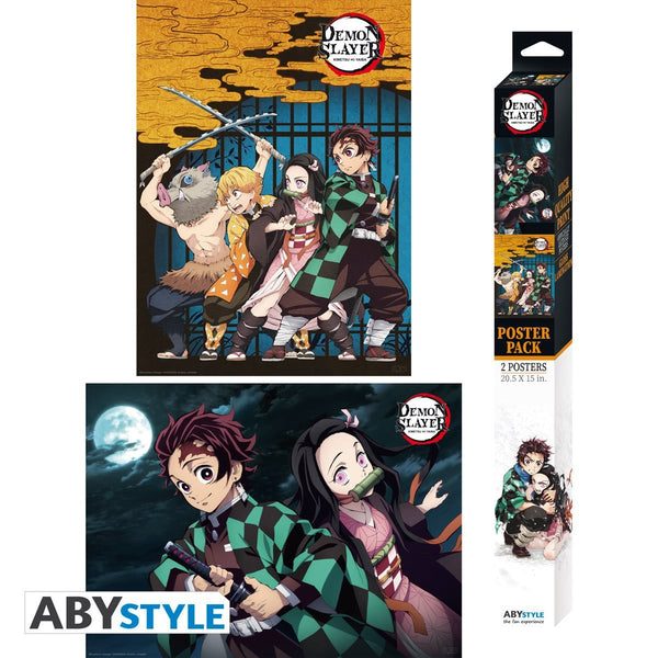 Demon Slayer (Kimetsu no Yaiba) - Boxed Poster (2 Pack)