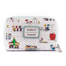 Peanuts - Happy Holidays AOP Zip Around Wallet
