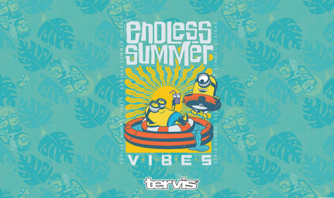Minions: Endless Summer - Colossal 20oz Stainless Steel Tumbler, Tervis