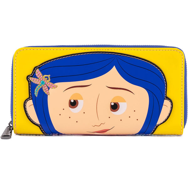 Coraline - Rain Coat Cosplay Zip Around Wallet
