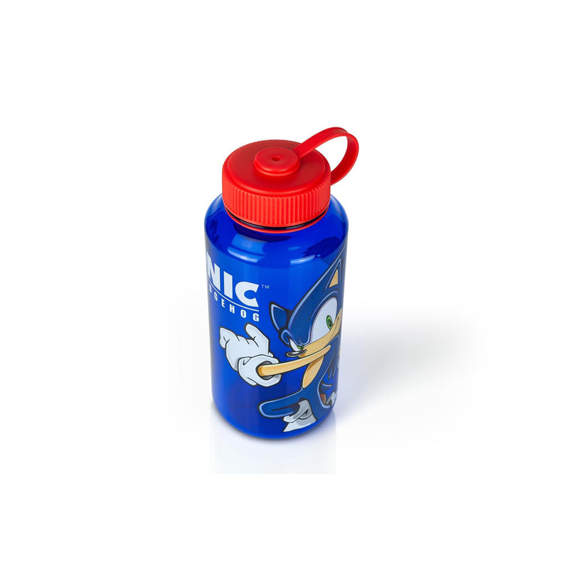 Sonic the Hedgehog 32oz Plastic Water Bottle
