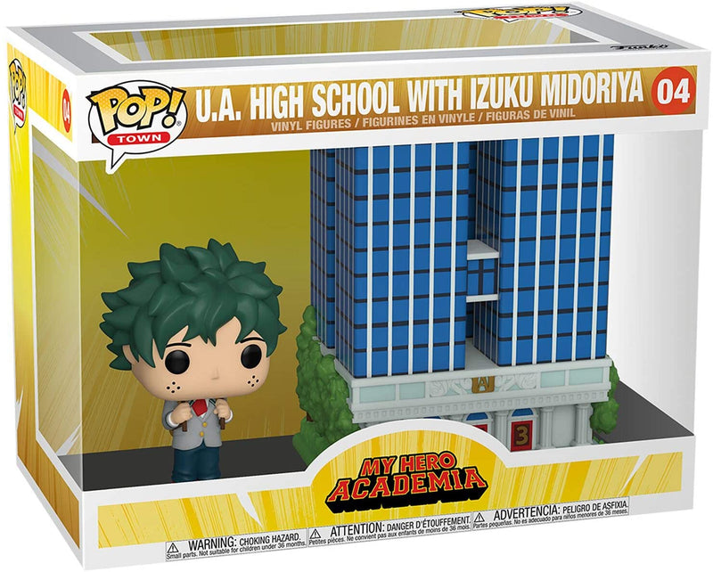 Cargue la imagen en el visor de la galería, ¡Funko POP! Ciudad: My Hero Academia - UA High School con Izuku Midoriya 
