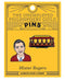 The Unemployed Philosophers Guild - Mister Rogers and Trolley Enamel Pin Set