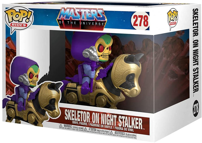 ¡Funko POP! Atracciones: Master's of the Universe - Skeletor en Night Stalker