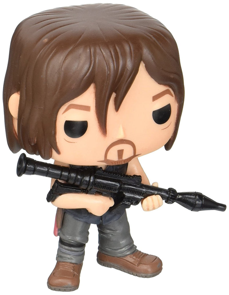 Funko POP Television: The Walking Dead - Daryl (Rocket Launcher) Action Figure - Kryptonite Character Store
