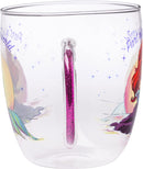Disney: Princess - Rocks Moon Part of your World Glitter Handle Glass Mug