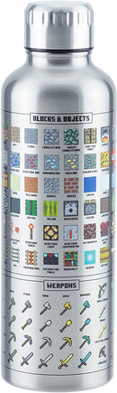 Minecraft - Officially Licensed Gaming Merchandise Metal Water Bottle