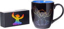Disney: Stitch - Ohana Means Family Rainbow Pride Ceramic Mug and Box Sign Set