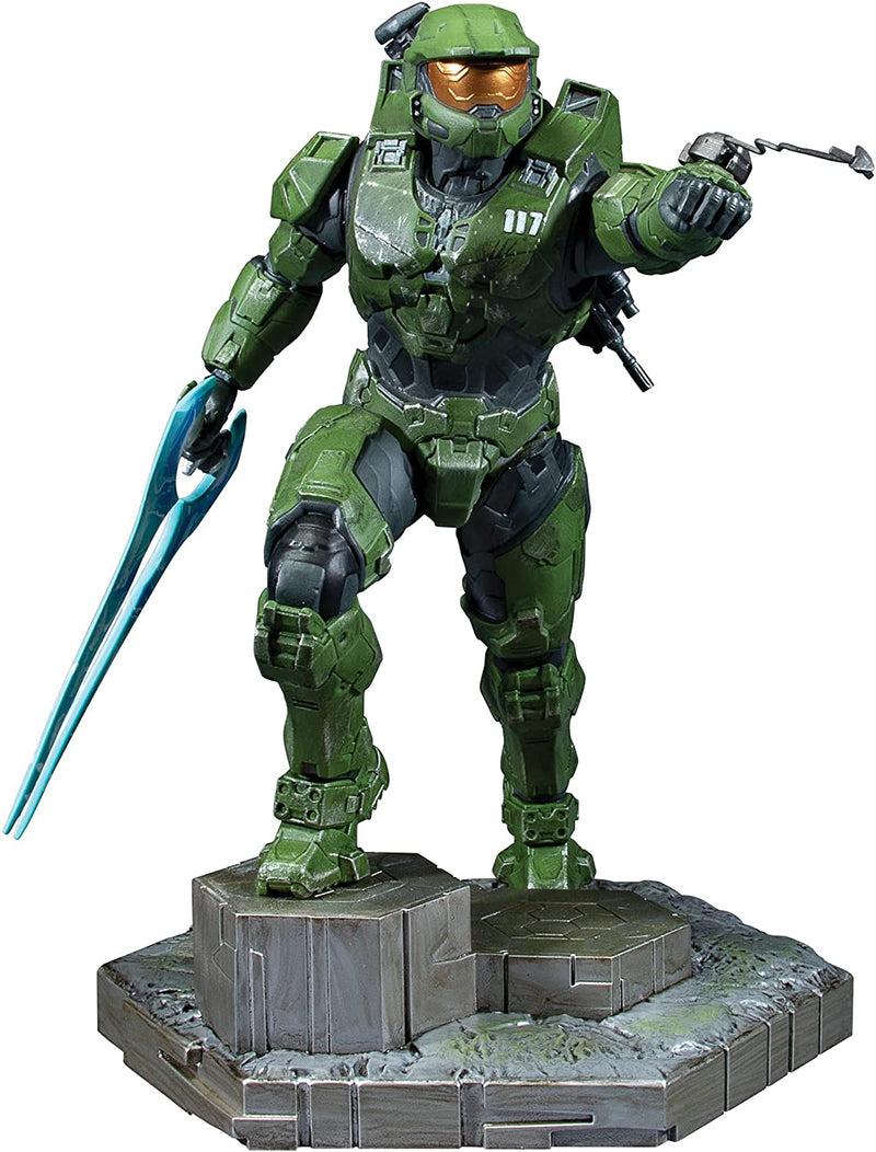 Halo Infinite - Master Chief with Grappleshot 10" Statue
