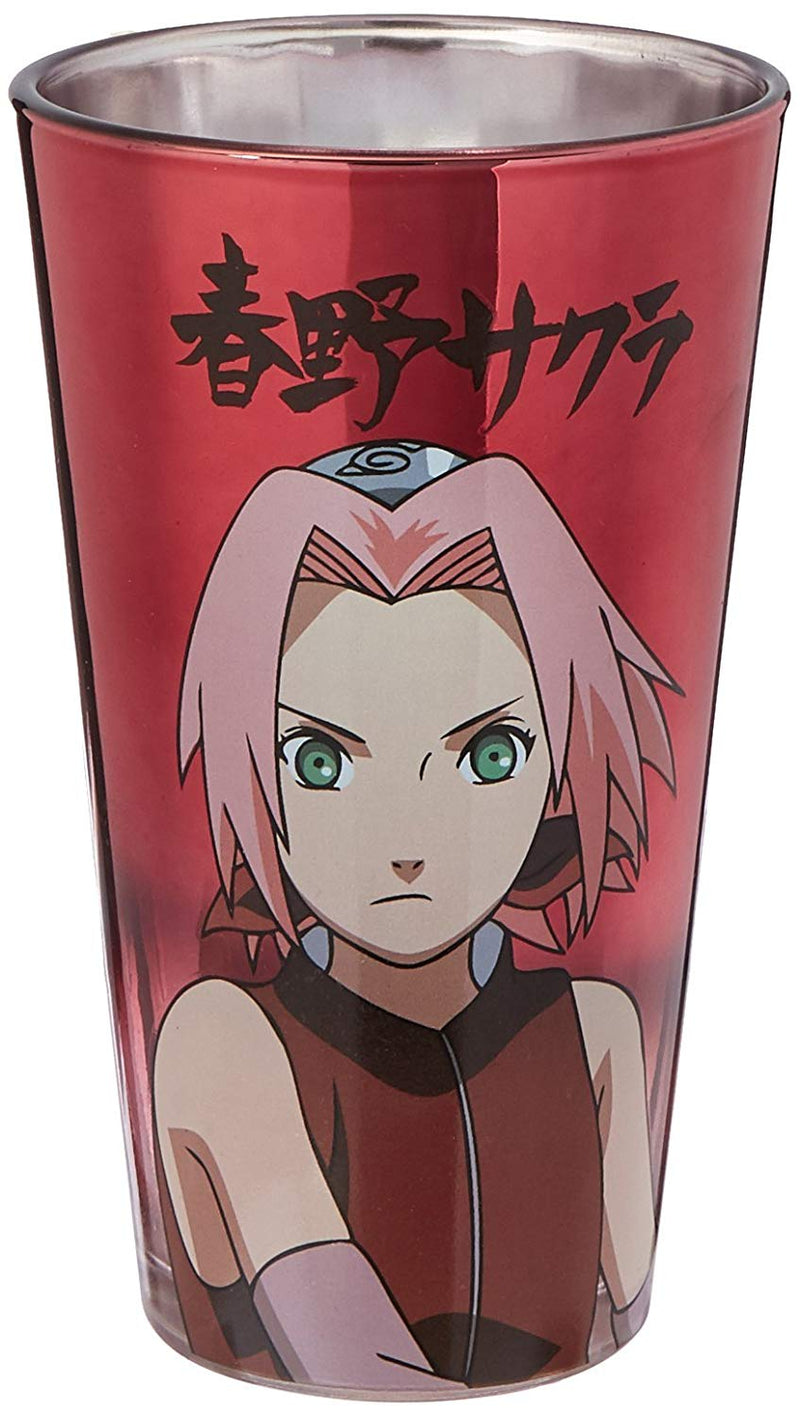 Naruto: Shippuden - Official Pink Sakura Holographic Premium 16oz Pint Glass