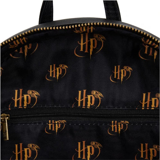 Loungefly Harry Potter - Trilogy Triple Pocket Mini Backpack