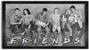 Friends - Construction Site Sitting 10'' x 18'' Gel Coat Framed MDF Wall Art