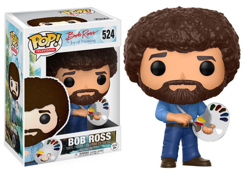 Bob Ross - Bob Ross Funko Pop Television Vinyl Figure