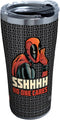 Marvel Comics: Deadpool - Shhh No One Cares Insulated Tumbler 20oz Metal Tumbler