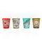 Nickelodeon Looney Tunes Halftone Characters Plastic Freeze Gel Mini Cups, 1.5 Ounce, Set of 4, Multicolor