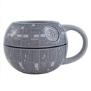 Silver Buffalo Star Wars Death Star 3D Sculpted Ceramic Mug, 20-Ounces