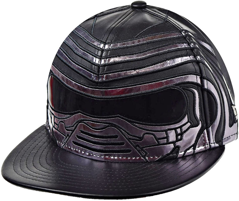 Star Wars - Kylo Ren Character Face Villain 59Fifty Men's Fitted Hat Cap Black