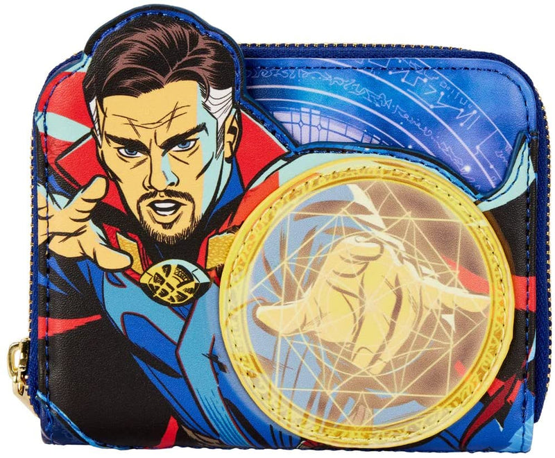 Load image into Gallery viewer, Loungefly Marvel Comics: Doctor Strange - Multiverse Zip Around Wallet
