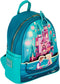 Disney: Tangled - Rapunzel Castle Double Strap Shoulder Bag Purse Mini Backpack