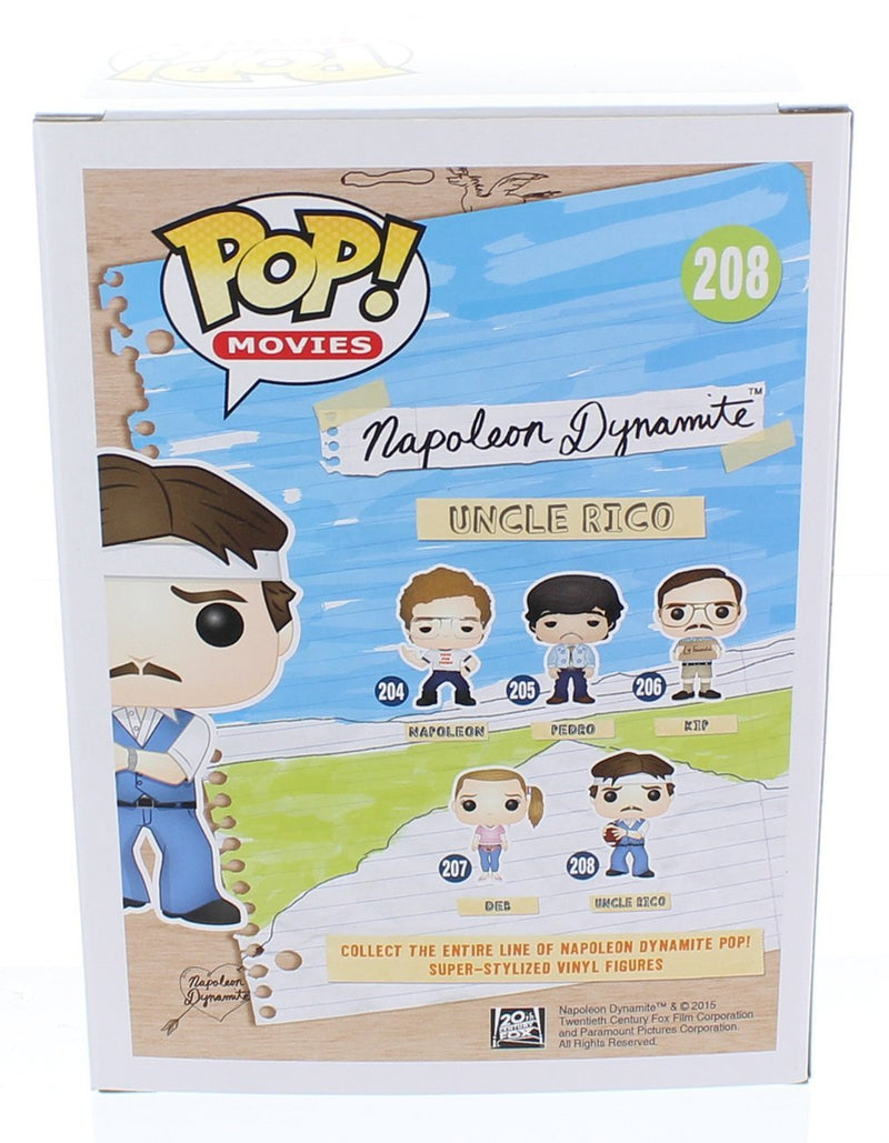 Funko POP Movies: Napoleon Dynamite - Uncle Rico Action Figure - Kryptonite Character Store