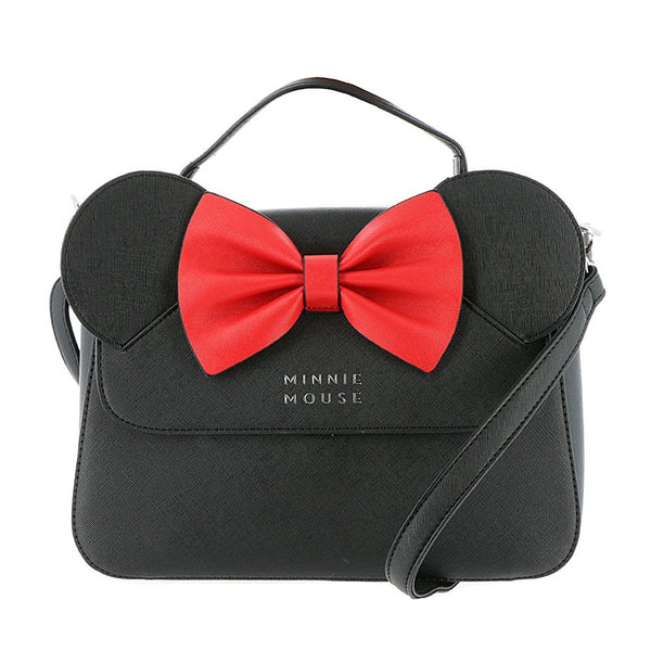 Disney - Minnie Mouse Crossbody Bag with Ears and Bow
