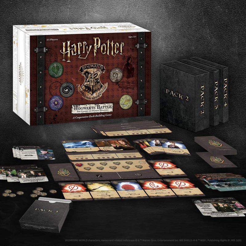 Harry Potter: Hogwarts Battle - The Charms and Potions Expansion Deckbuilding Game